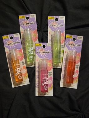 5 L.A. Colors Roll-On Lip Oils